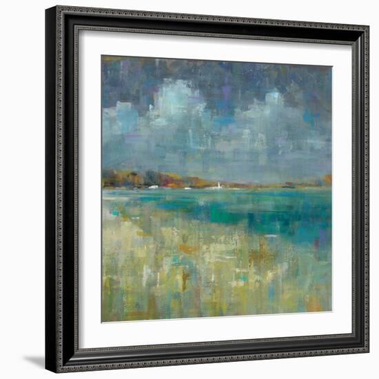 Sky and Sea Crop-Danhui Nai-Framed Art Print