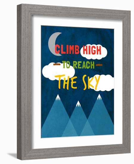 Sky and Trails II-Sd Graphics Studio-Framed Art Print