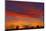 Sky at sunset, Winnipeg, Manitoba, Canada.-Mike Grandmaison-Mounted Photographic Print