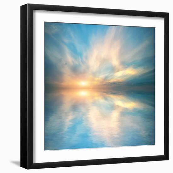 Sky Background. Composition of Nature-Igor Goncharenko-Framed Photographic Print