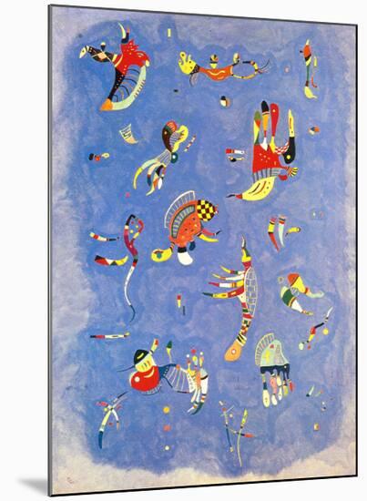 Sky Blue, c.1940-Wassily Kandinsky-Mounted Art Print