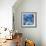 Sky Blue Collage-Gail Peck-Framed Photo displayed on a wall