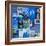 Sky Blue Collage-Gail Peck-Framed Photo