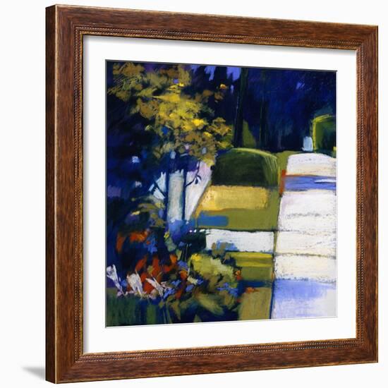 Sky Blue-Lou Wall-Framed Giclee Print