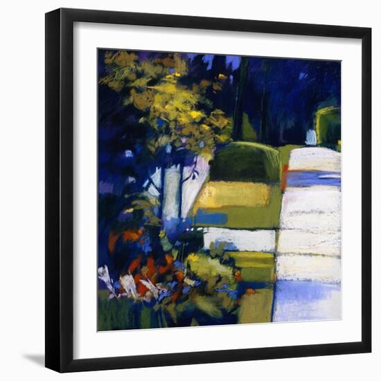 Sky Blue-Lou Wall-Framed Giclee Print