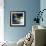 Sky Blue-Lou Wall-Framed Giclee Print displayed on a wall