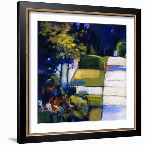 Sky Blue-Lou Wall-Framed Giclee Print