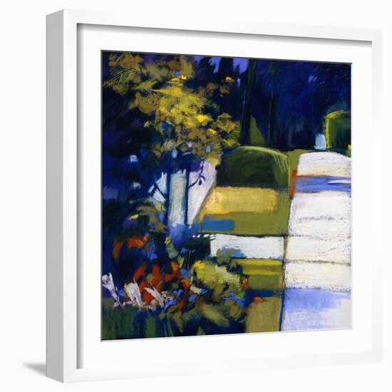 Sky Blue-Lou Wall-Framed Giclee Print