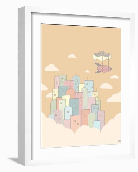 Sky City-Reza Farazmand-Framed Art Print