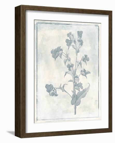 Sky Floral Cleaner-Jace Grey-Framed Art Print