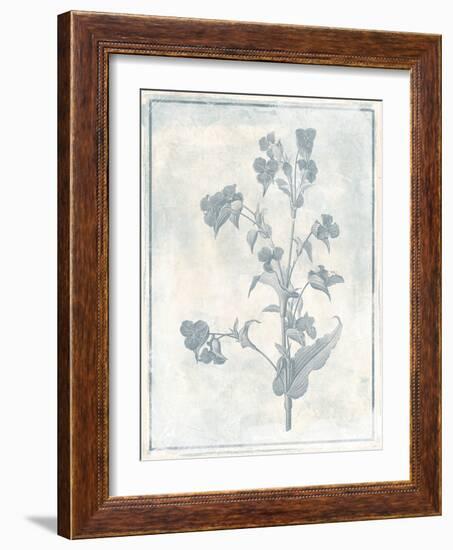 Sky Floral Cleaner-Jace Grey-Framed Art Print