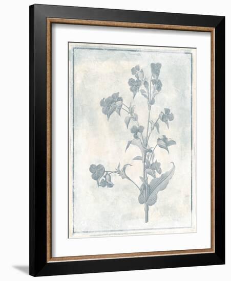 Sky Floral Cleaner-Jace Grey-Framed Art Print