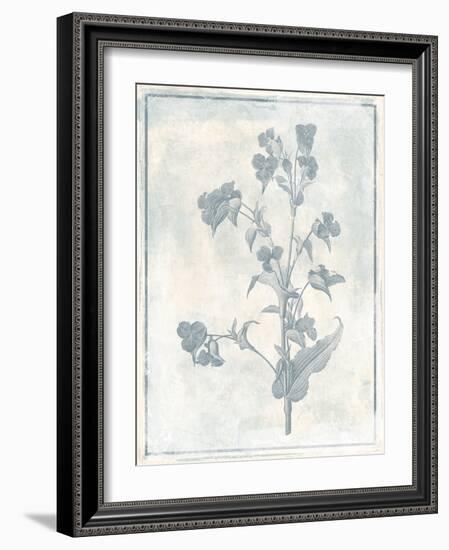 Sky Floral Cleaner-Jace Grey-Framed Art Print