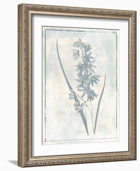 Sky Floral Three Cleaner-Jace Grey-Framed Art Print