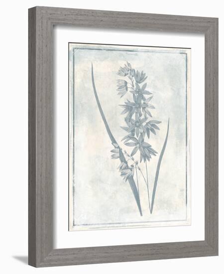 Sky Floral Three Cleaner-Jace Grey-Framed Art Print