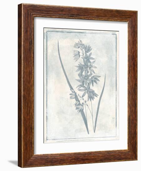 Sky Floral Three Cleaner-Jace Grey-Framed Art Print