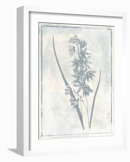 Sky Floral Three Cleaner-Jace Grey-Framed Art Print