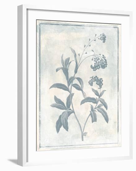 Sky Floral Two Cleaner-Jace Grey-Framed Art Print