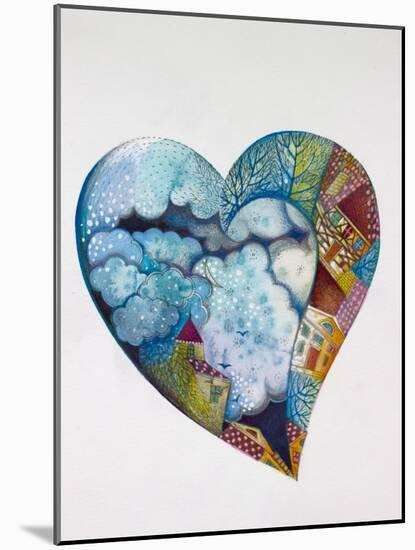 Sky Heart-Oxana Zaika-Mounted Giclee Print