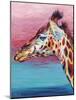 Sky High Giraffe II-Carolee Vitaletti-Mounted Art Print
