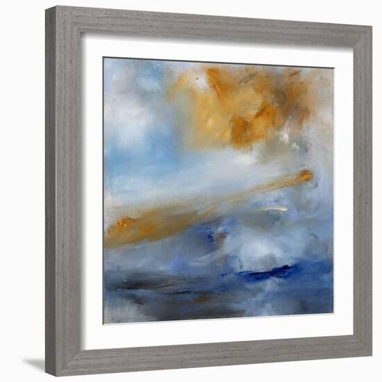 Sky is the Limit #2, 2022 (Mixed Media)-Victoria Montesinos-Framed Giclee Print