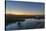 Sky Lake Dawn-Mike Toy-Framed Stretched Canvas