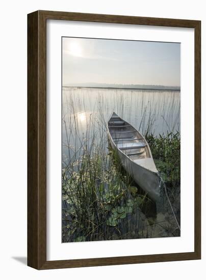 Sky Lake - Moored-Mike Toy-Framed Giclee Print