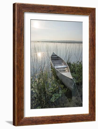 Sky Lake - Moored-Mike Toy-Framed Giclee Print