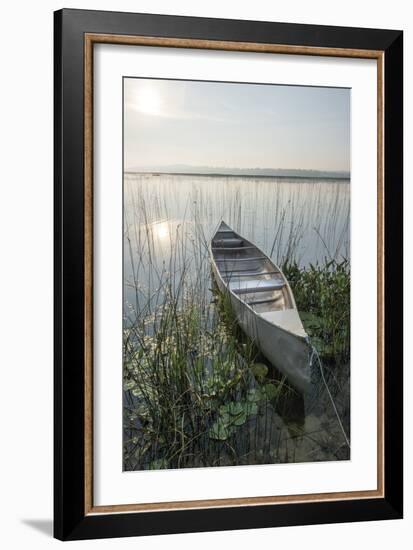 Sky Lake - Moored-Mike Toy-Framed Giclee Print