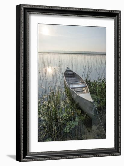 Sky Lake - Moored-Mike Toy-Framed Giclee Print