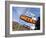 Sky Motel Sign, Drummond, Montana, USA-Nancy & Steve Ross-Framed Photographic Print
