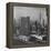 Sky Shot of the Un Headquaters and the Empire State Building-Dmitri Kessel-Framed Premier Image Canvas