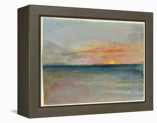 Sky Study-J^ M^ W^ Turner-Framed Premier Image Canvas