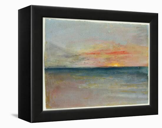 Sky Study-J^ M^ W^ Turner-Framed Premier Image Canvas