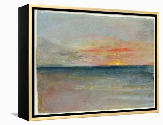 Sky Study-J^ M^ W^ Turner-Framed Premier Image Canvas