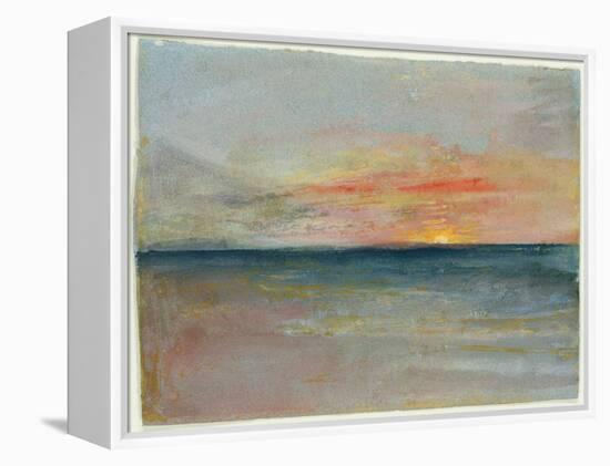 Sky Study-J^ M^ W^ Turner-Framed Premier Image Canvas