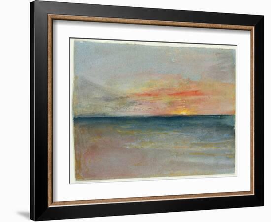 Sky Study-J^ M^ W^ Turner-Framed Premium Giclee Print