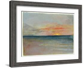 Sky Study-J^ M^ W^ Turner-Framed Giclee Print