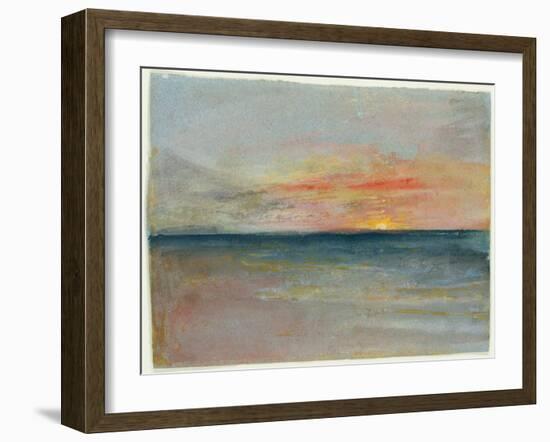 Sky Study-J^ M^ W^ Turner-Framed Giclee Print