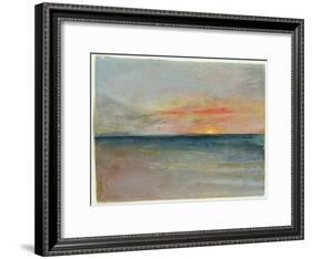 Sky Study-J^ M^ W^ Turner-Framed Giclee Print