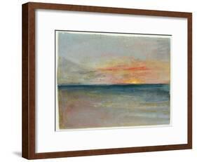 Sky Study-J^ M^ W^ Turner-Framed Giclee Print