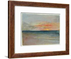Sky Study-J^ M^ W^ Turner-Framed Giclee Print