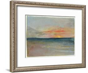 Sky Study-J^ M^ W^ Turner-Framed Giclee Print