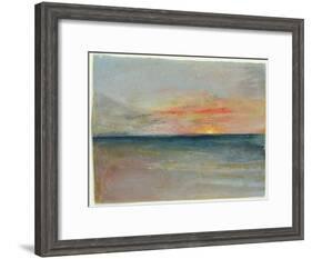 Sky Study-J^ M^ W^ Turner-Framed Giclee Print