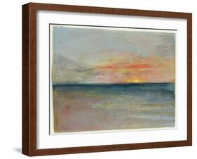 Sky Study-J^ M^ W^ Turner-Framed Giclee Print