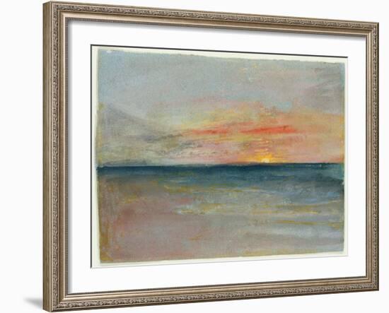 Sky Study-J^ M^ W^ Turner-Framed Giclee Print