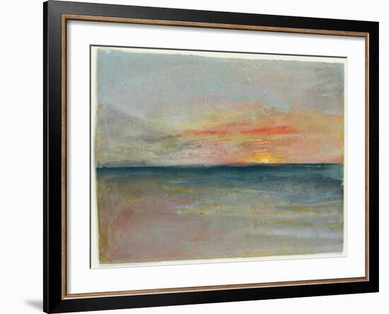 Sky Study-J^ M^ W^ Turner-Framed Giclee Print