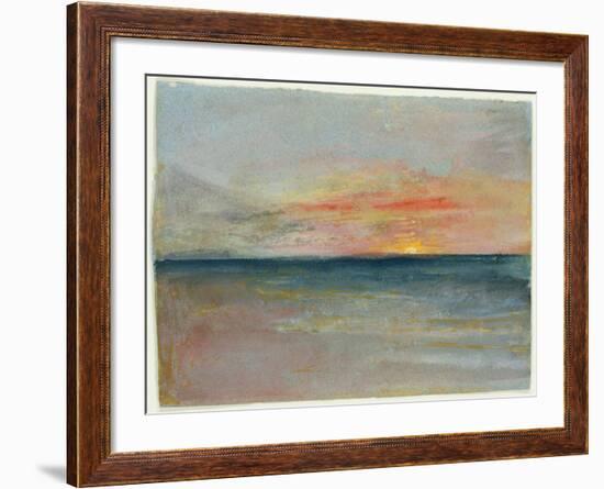 Sky Study-J^ M^ W^ Turner-Framed Giclee Print