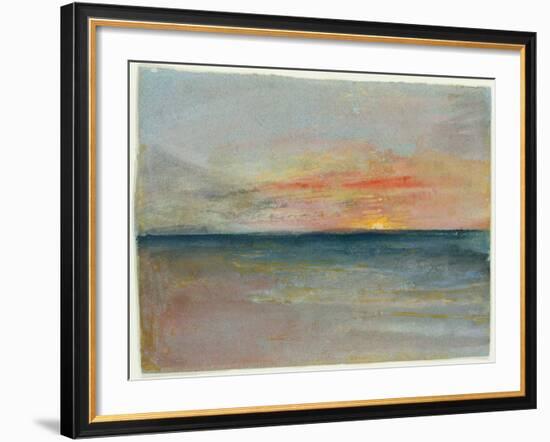 Sky Study-J^ M^ W^ Turner-Framed Giclee Print