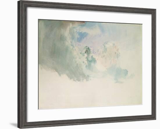 Sky Study-J. M. W. Turner-Framed Giclee Print